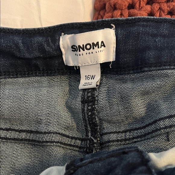 Women's Sonoma Plus High Rise Dark Denim Skinny Jeans - Picture 5 of 8